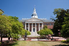 Maryland state capitol building, Annapolis, MD