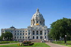 Minnesota state capitol building, Saint Paul, MN