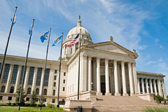 Oklahoma state capitol building, Oklahoma City, OK
