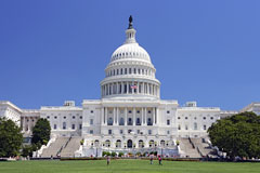United States capitol building, Washington, DC