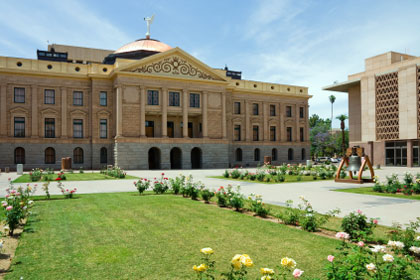 Arizona state capitol building, Phoenix, AZ