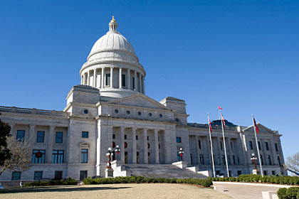 Arkansas state capitol building, Little Rock, AR