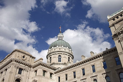 Indiana state capitol building, Indianapolis, IN