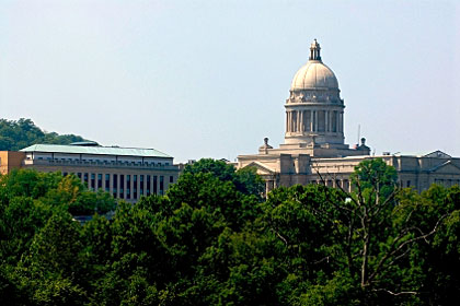 Kentucky state capitol building, Frankfort, KY