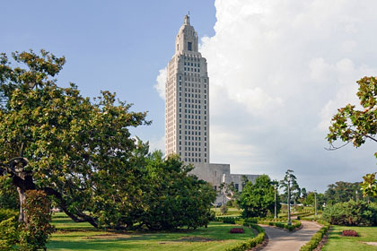 Louisiana state capitol building, Baton Rouge, LA