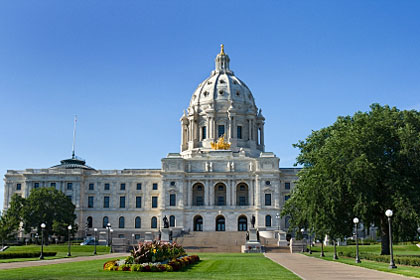 Minnesota state capitol building, Saint Paul, MN