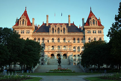 New York state capitol building, Albany, NY