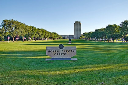 North Dakota state capitol building, Bismarck, ND