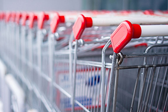 retail shopping carts