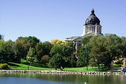 South Dakota state capitol building, Pierre, SD