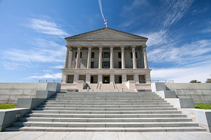 Tennessee state capitol building, Nashville, TN