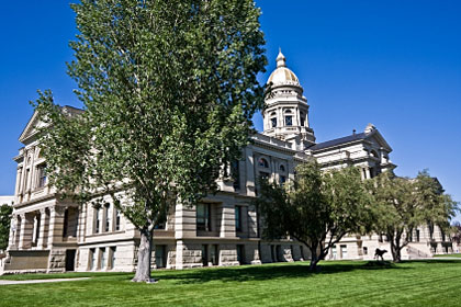 Wyoming state capitol building, Cheyenne, WY